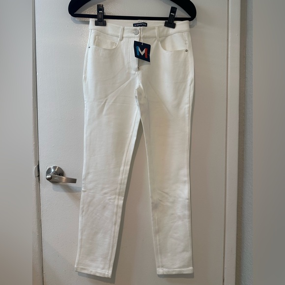 MONSE Women's Cream Skinny Jeans - Picture 1 of 9